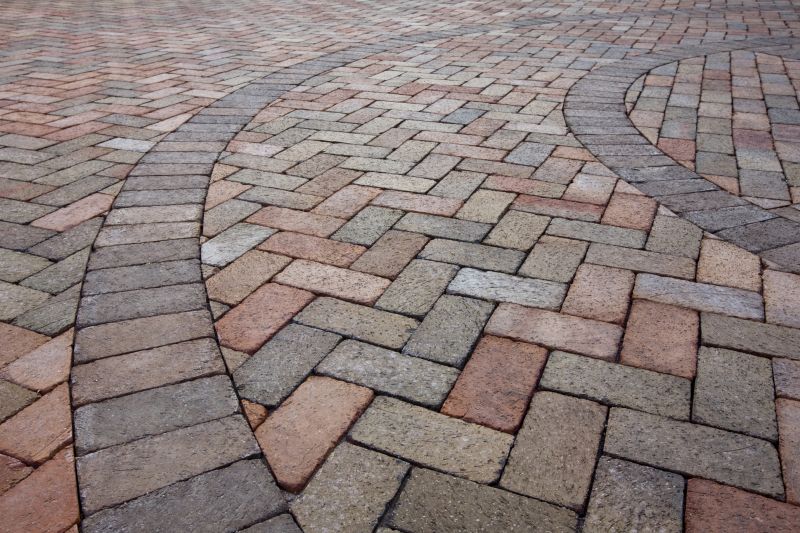 Pavers with Decorative Pattern